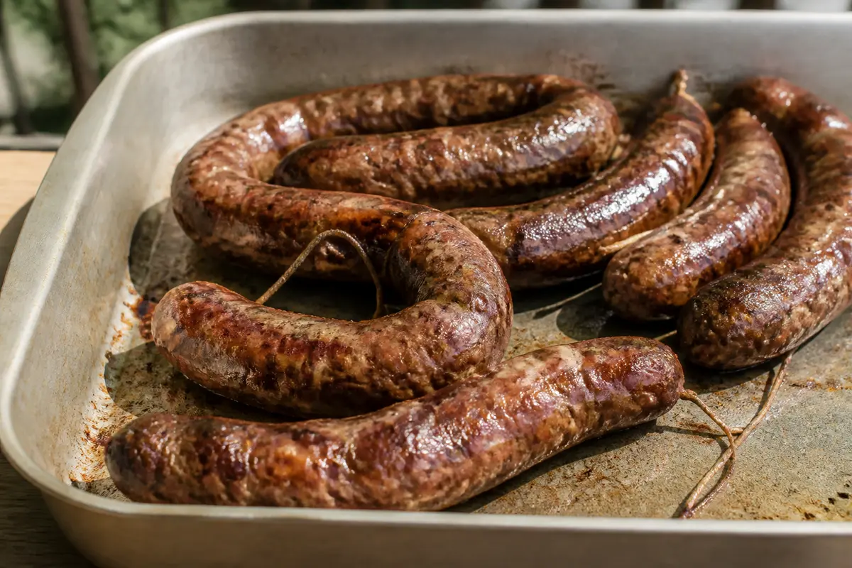 Figatelli au four : Recette facile, cuisson parfaite