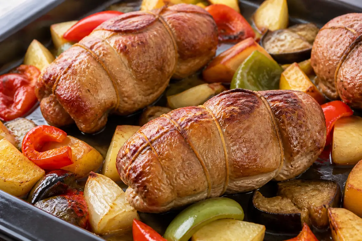 Paupiettes au four de porc : recette facile, sauce et cuisson parfaite