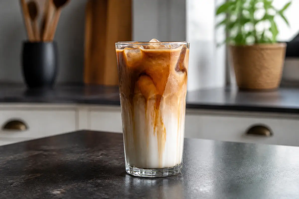 Recette de café glacé caramel facile et rapide à faire soi-même