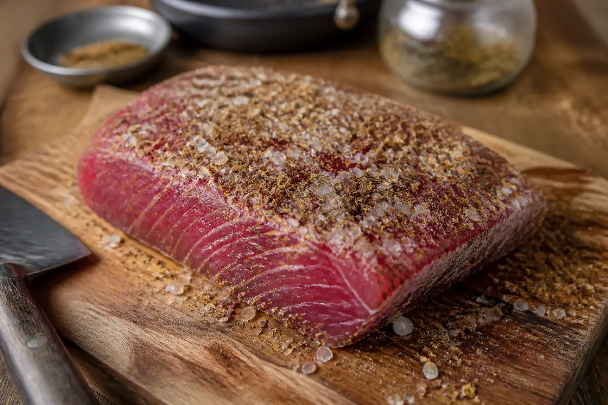 Thon gravlax aux épices : Recette facile et gourmande
